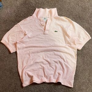 Lacoste Light Pink Polo